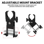 UTV Spare Belt Holder CVT Drive Belt Mount 2PCS Universal Fit for 1.5"-2" Roll Bars