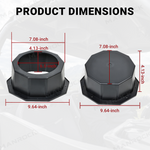 UTV Speaker Pods 6.5" Speaker Enclosure Universal Fit for Polaris / Can-Am / Honda / Kawasaki