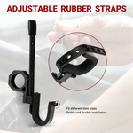 UTV ATV Gun Holder Adjustable Hunting Tool Holder Rack 2PCS Universal for 1.75"- 2" Roll Bars