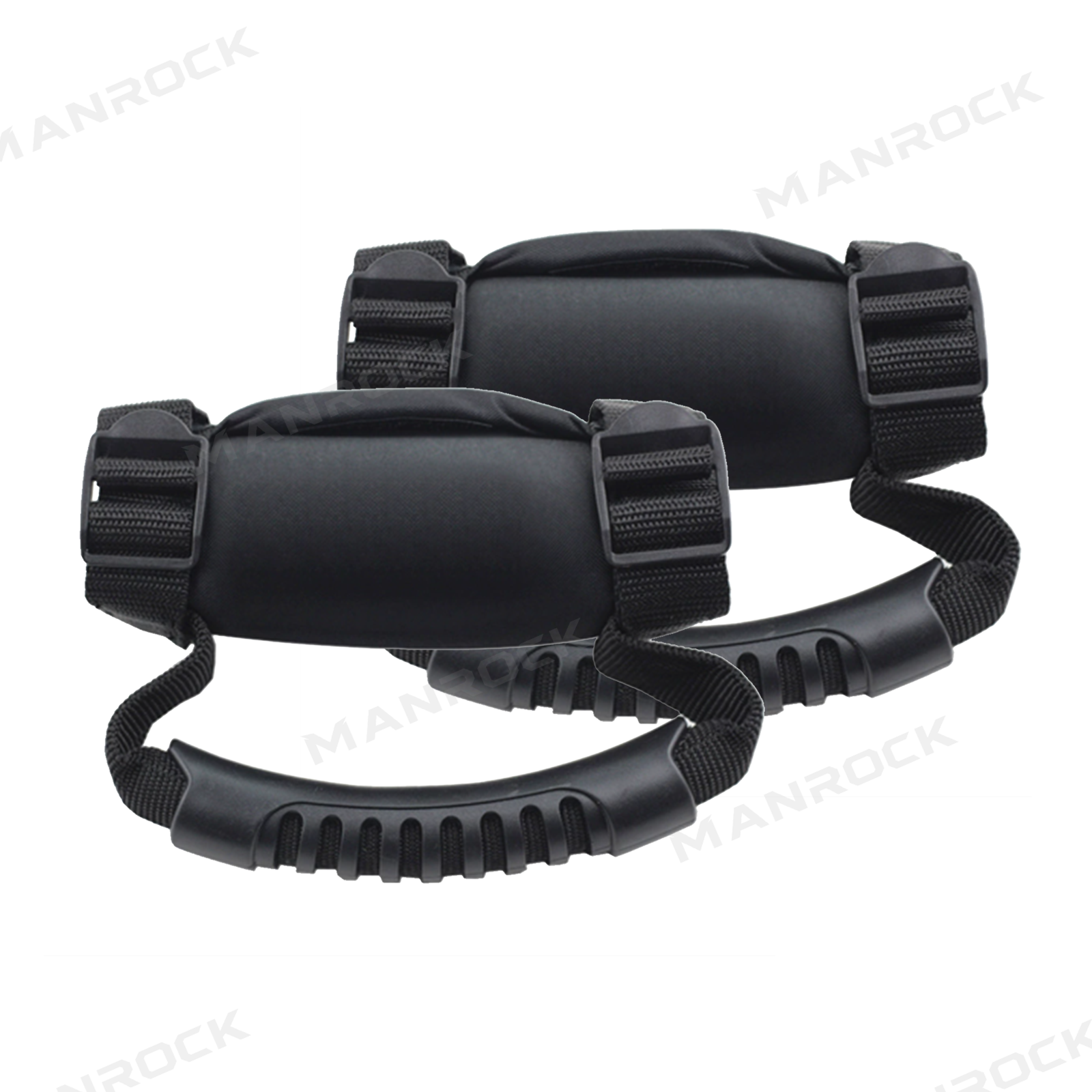 Roll Bar Grab Handles for Polaris/ Can-Am/ UTV, Universal Fit for 1.5"–1.75" Roll Bars